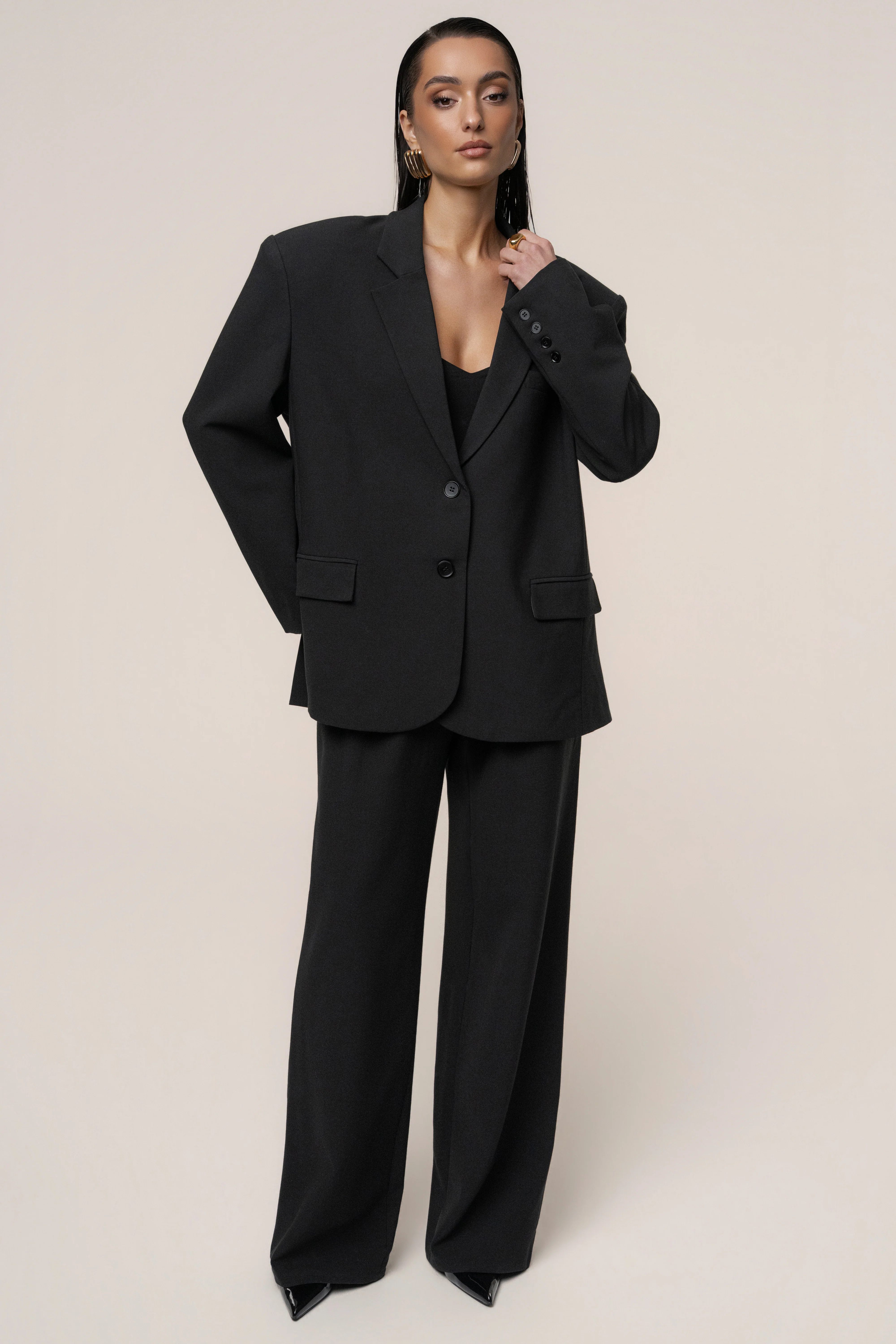 Black Core Standard Pant