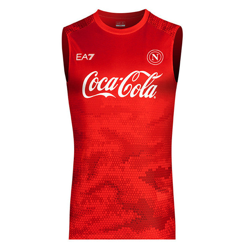 SSC Napoli Red Training Vest 2024/2025