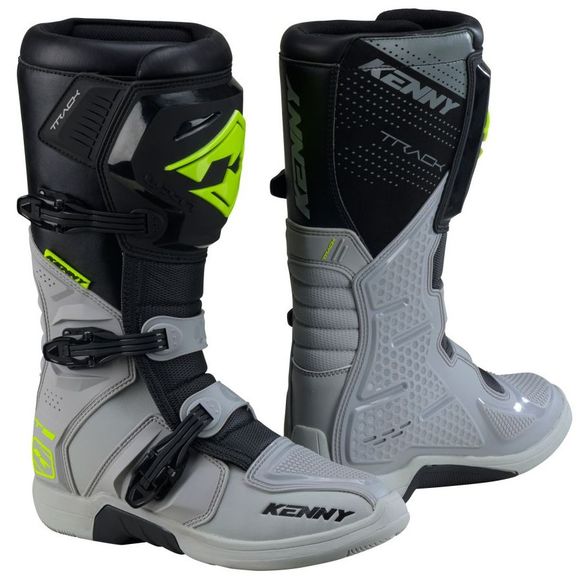 Bottes cross Kenny TRACK T2 2025 - Gris / JauneRef : KE2930