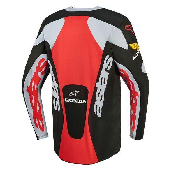 Maillot cross Alpinestars RACER - VEIL 2026 - Gris / RougeRef : AP3996