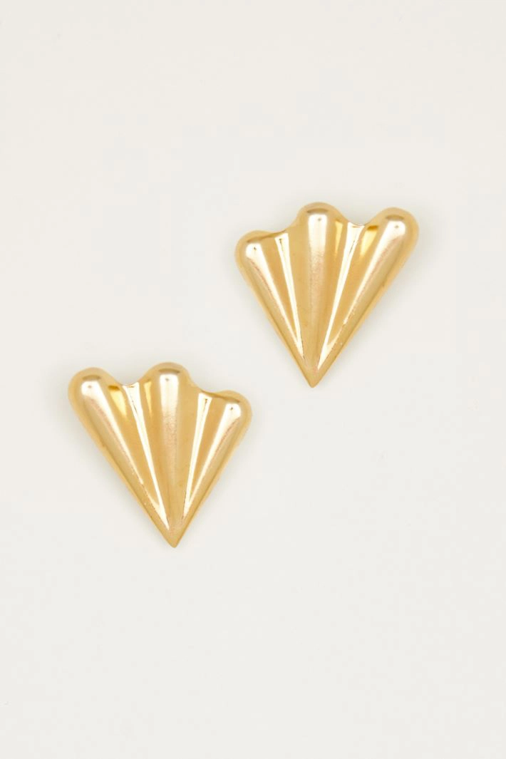 Pointed earrings - GOLD