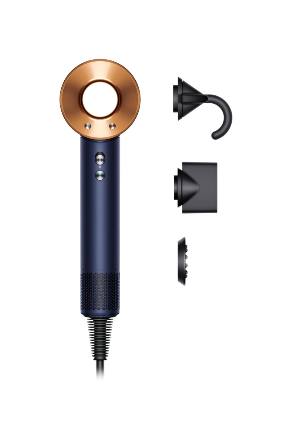 Dyson Supersonic hair dryer - Straight+Wavy (Prussian blue/Rich copper)