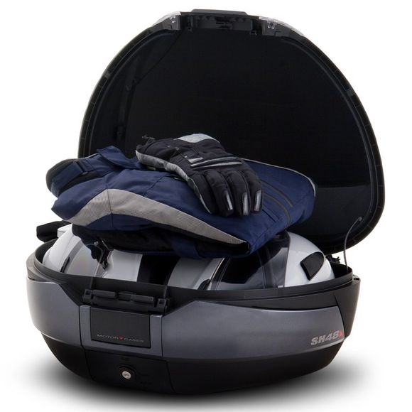 Top case Shad SH 48 noir & gris UniverselRef : SHD0B48100 / D0B48400