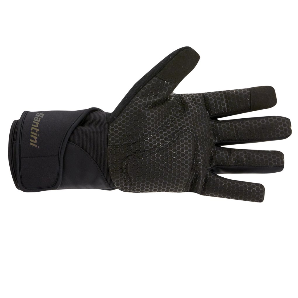 Santini Fjord Gloves SP594VEGFIORD - black NE
