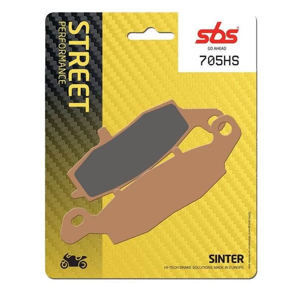 SBS 705HS Sinter Metal Brake Pads Front/Front Left (depending on model)Ref: 705HS / 705070