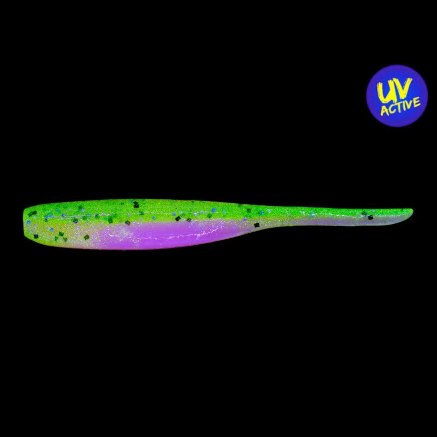 Keitech Shad Impact (Motoroil \/ Pink)