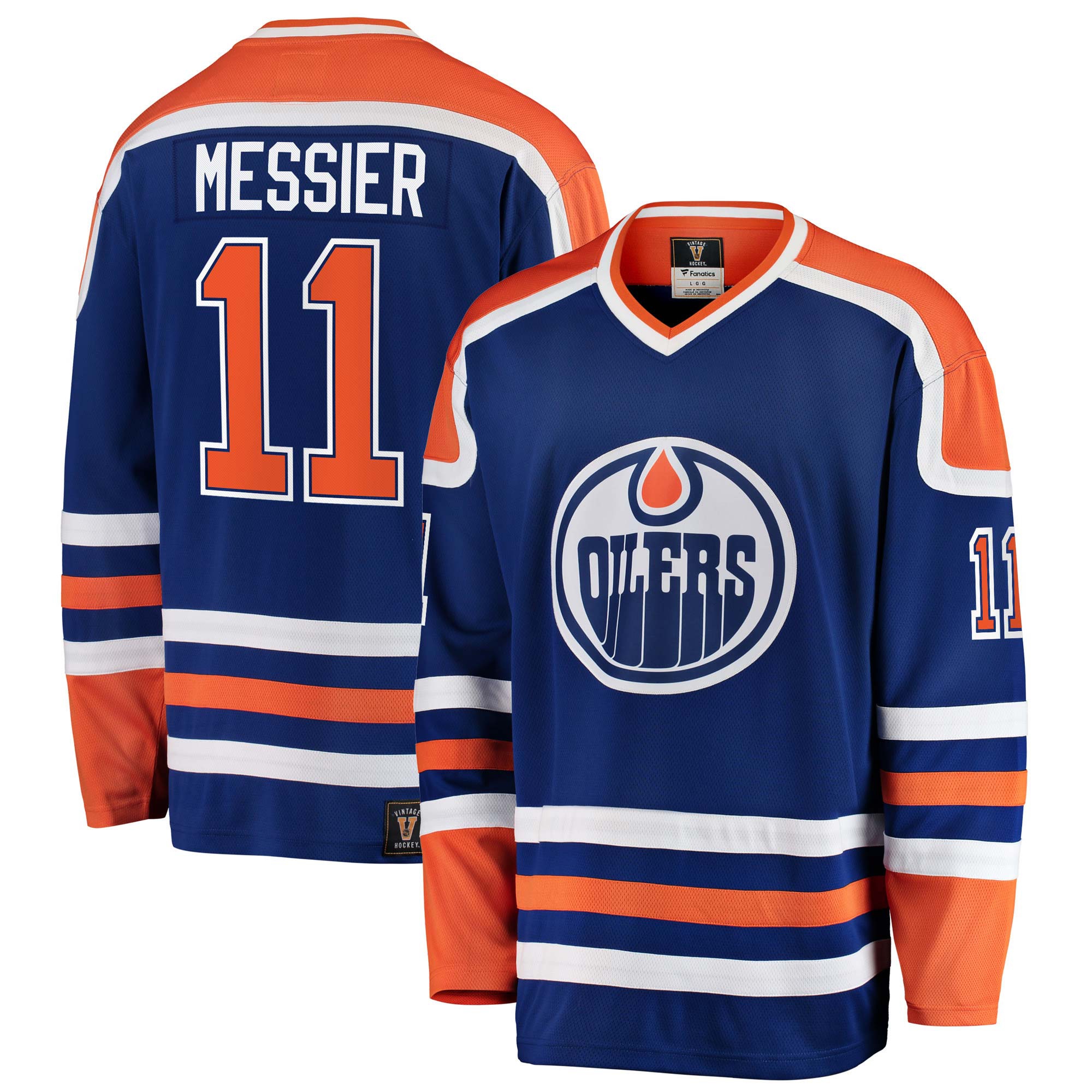 Mark Messier #11 Edmonton Oilers Vintage Heritage Breakaway NHL Jersey