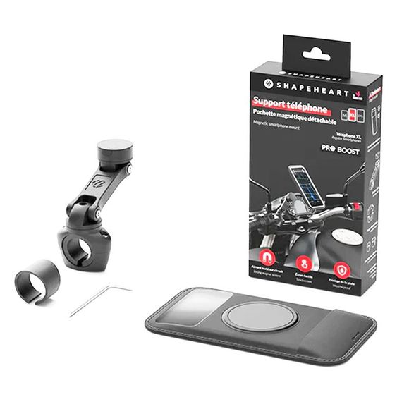 Support Smartphone Shapeheart téléphone pour guidon de moto PRO BOOSTRef : SPH0001