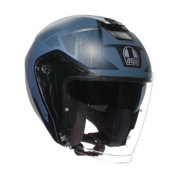 Casque jet AGV IRIDES - TRIESTE - Bleu / GrisRef : AG1110