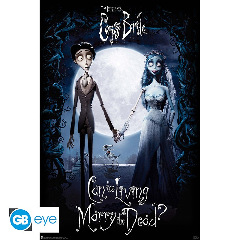 CORPSE BRIDE Victor & Emily Poster (91,5x61 cm)
