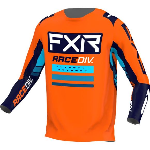 Maillot cross FXR CLUTCH PRO ORANGE/MIDNIGHT ENFANT - OrangeRef : FXR0203