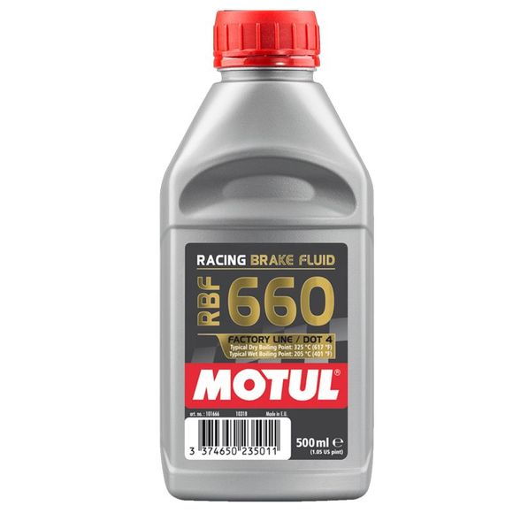 Motul RBF 660 FACTORY LINE brake fluid (500 ml) UniversalRef: MOT0066 / 101666