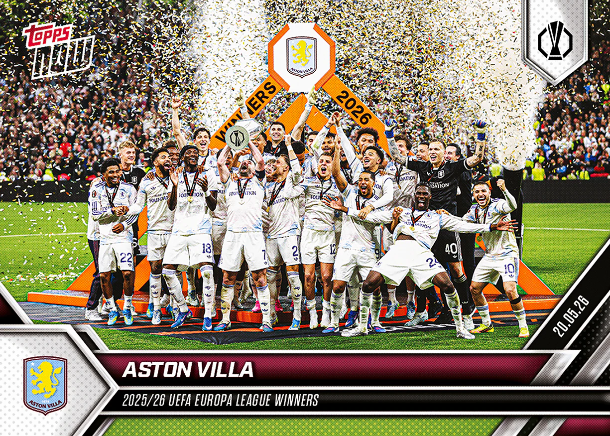 Aston Villa - 2025-26 UEL Topps NOW® - Card 31