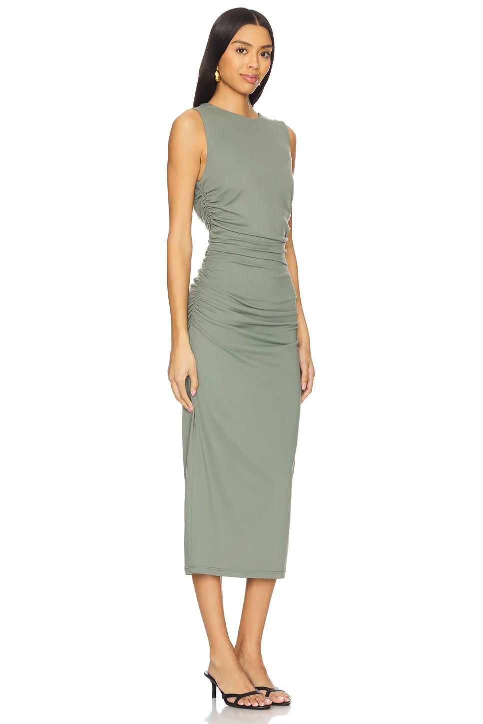 Crew Loose Gathered Dress