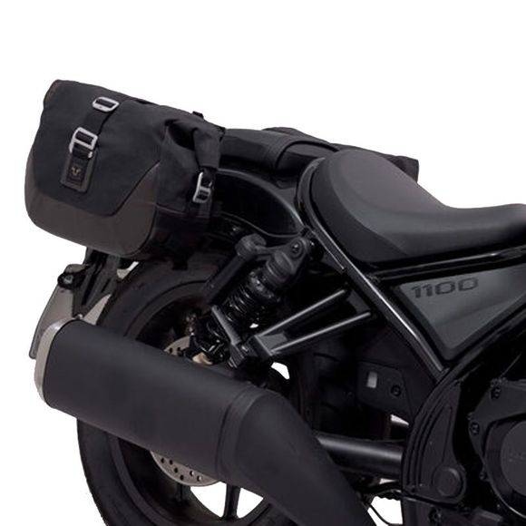 SW-MOTECH Legend Gear saddlebags set (9.8/13.5 liters) with brackets - BlackHONDA 1100 CMX 1100 REBEL - 2021 - 2025Ref: bc.hta.01.843.20000