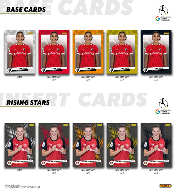 Panini Women's Bundesliga 2024-2025 Trading Cards - Premium Box