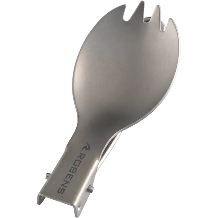 Robens Titanium UL Folding Spork - Silver