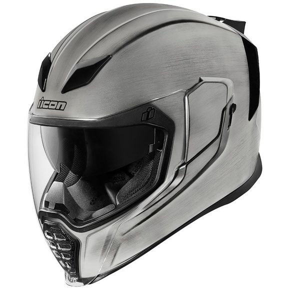 Casque intégral Icon AIRFLITE QUICKSILVER - GrisRef : IC0574