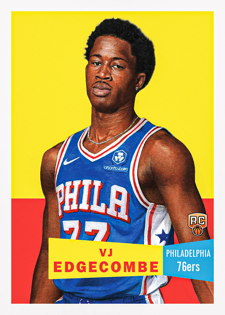 VJ Edgecombe - 2025-26 NBA Living Set® - Card 17