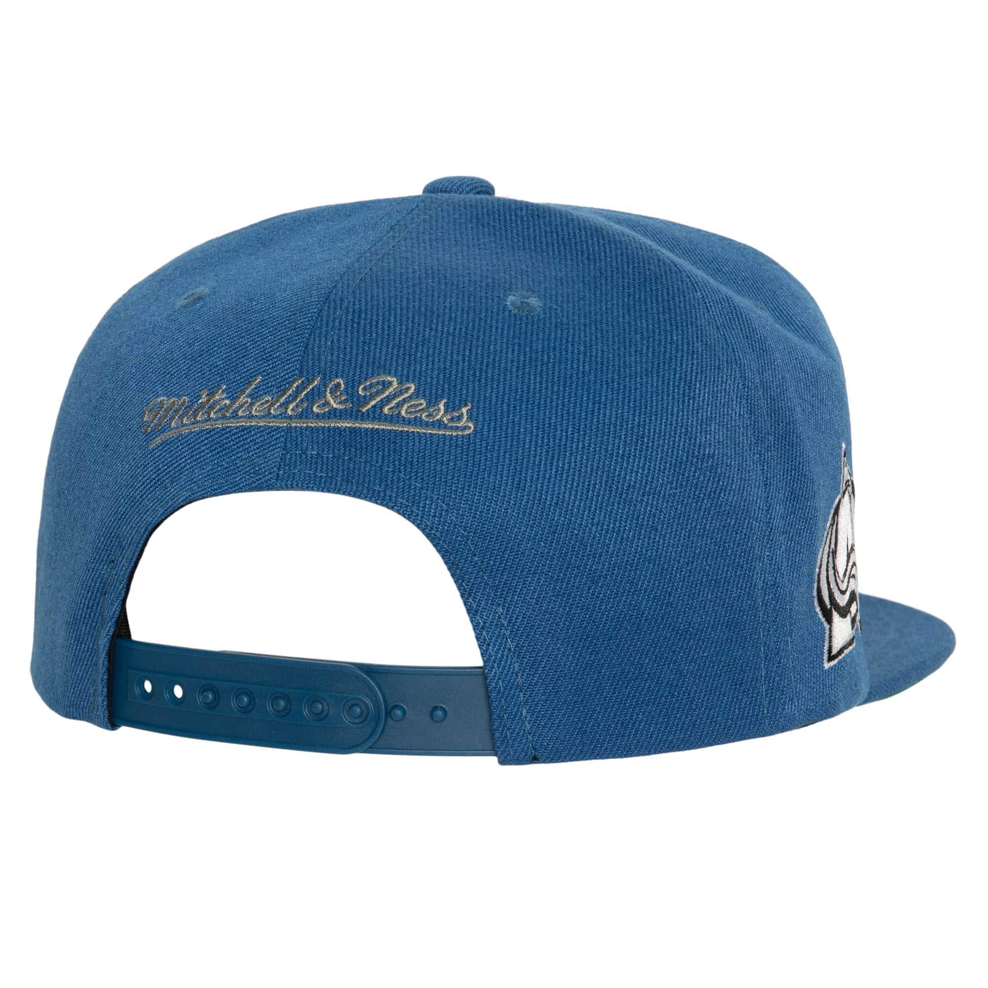 Colorado Avalanche Flip Mitchell & Ness Snapback NHL Cap Blue
