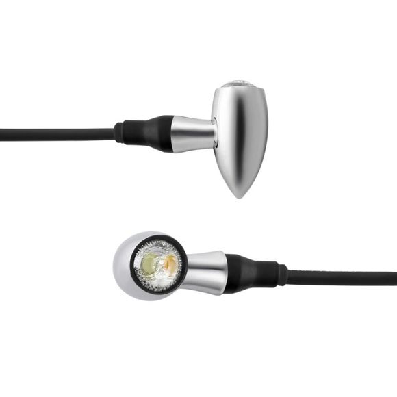 Flashing Rizoma Club S - 3 functions (the pair) universal - grayRef: RZ1116