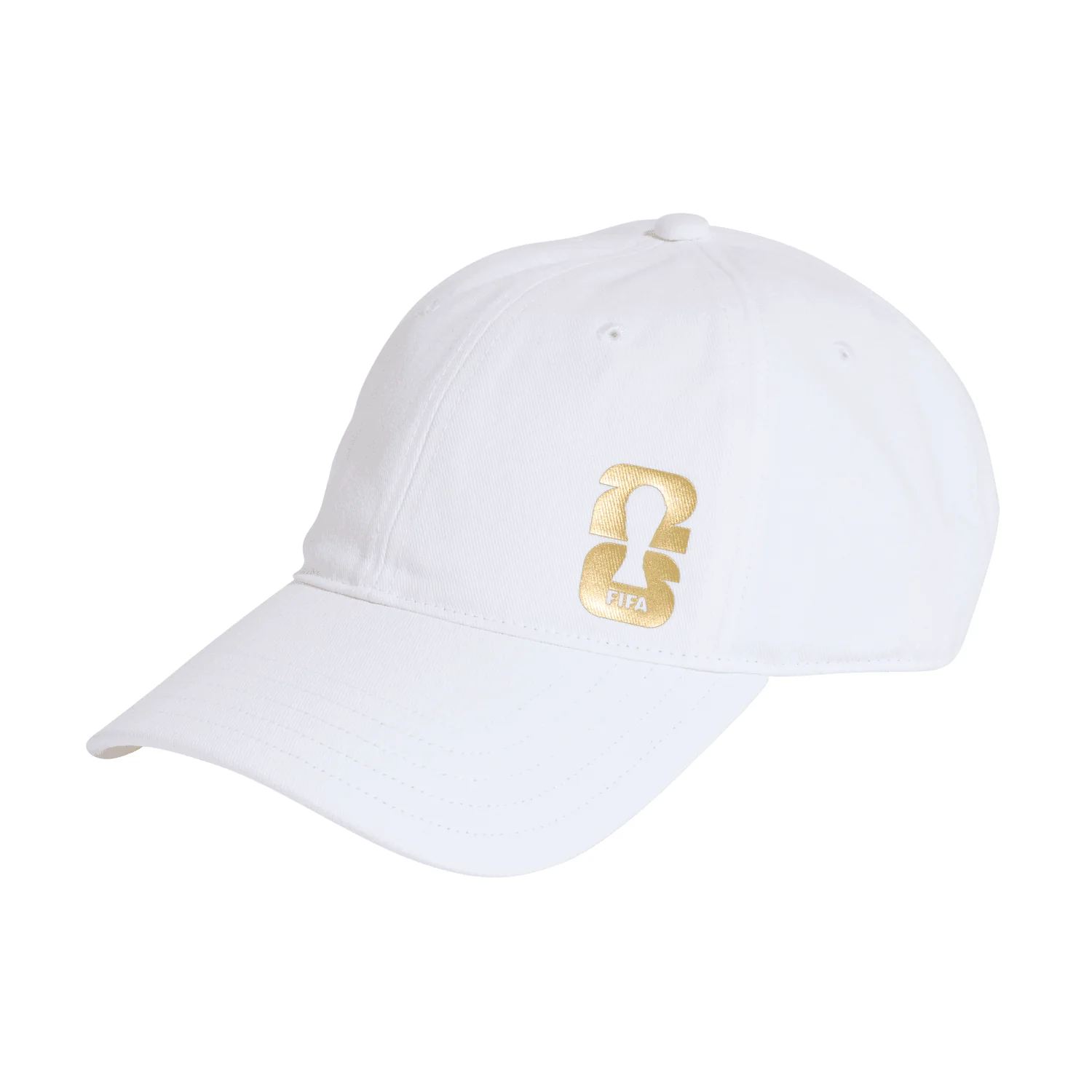 2026 Soccer Fan Collection Official Emblem White Cap