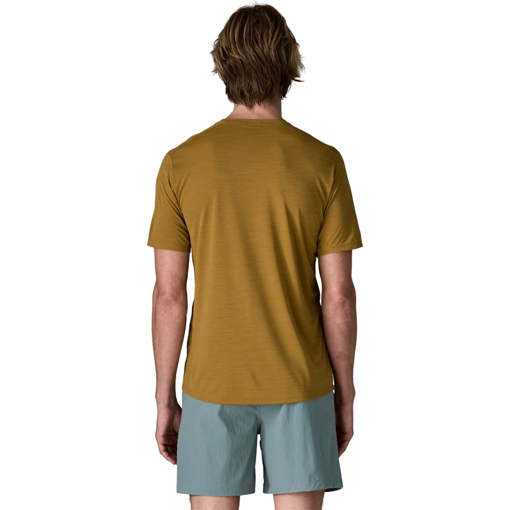 Patagonia Cap Cool Ultra Shirt Men - Bobcat Brown - Light Bobcat Brown X-Dye