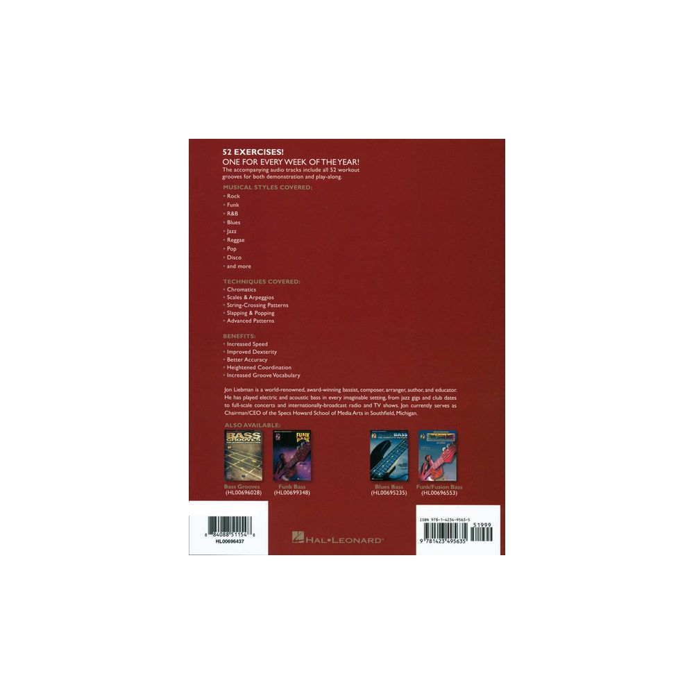 Hal Leonard Bass Aerobics – Thomann Ireland