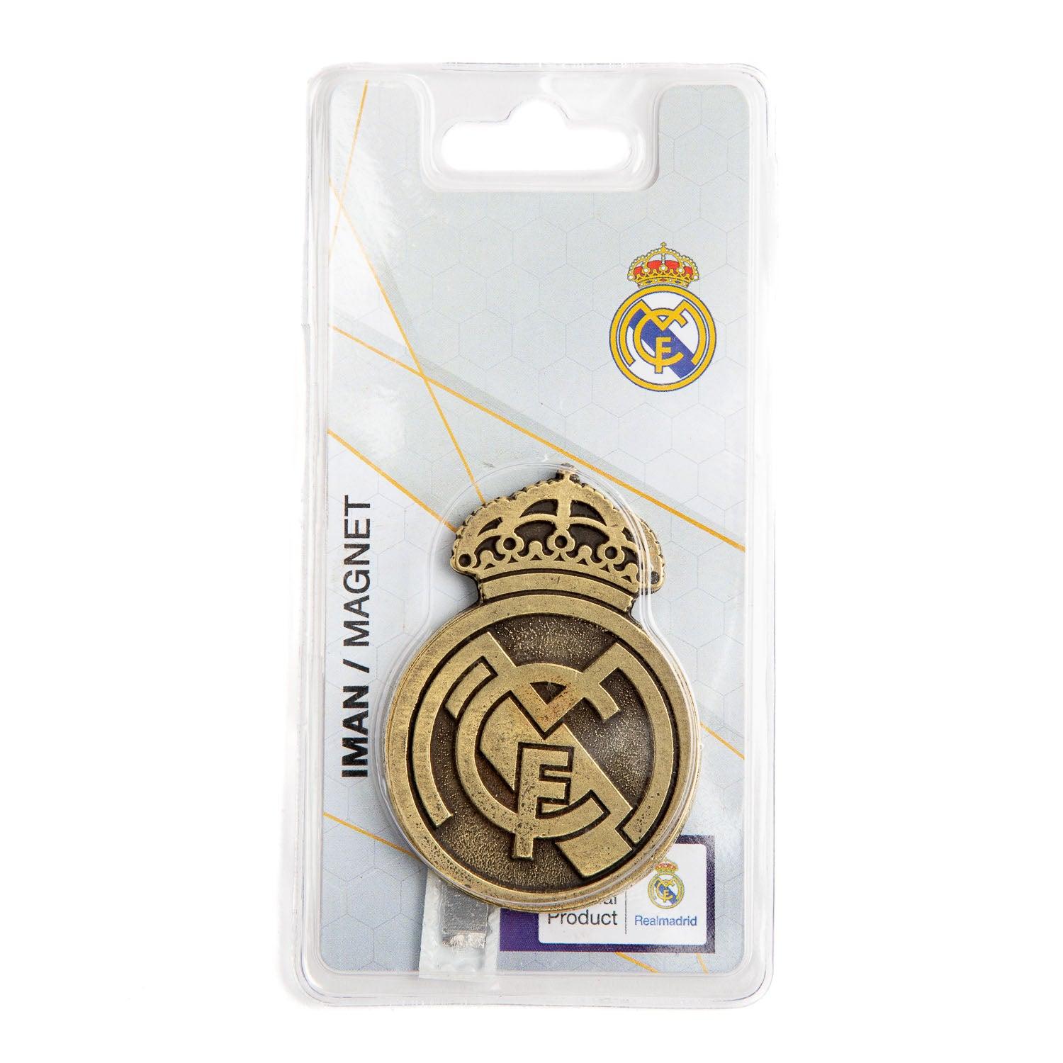 Real Madrid Gold Crest Magnet