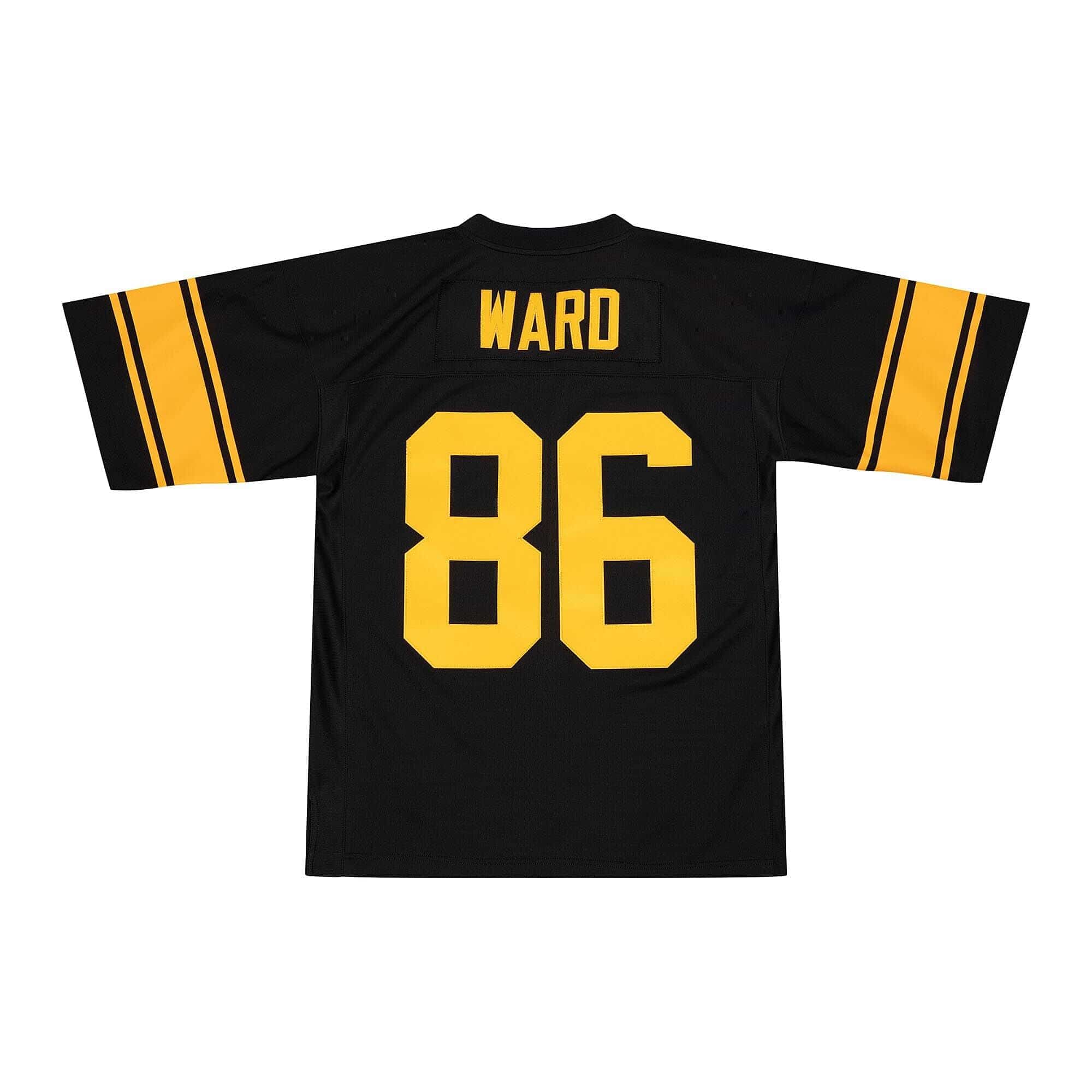 Hines Ward #86 Pittsburgh Steelers 2008 Mitchell & Ness NFL Jersey Alternate Black