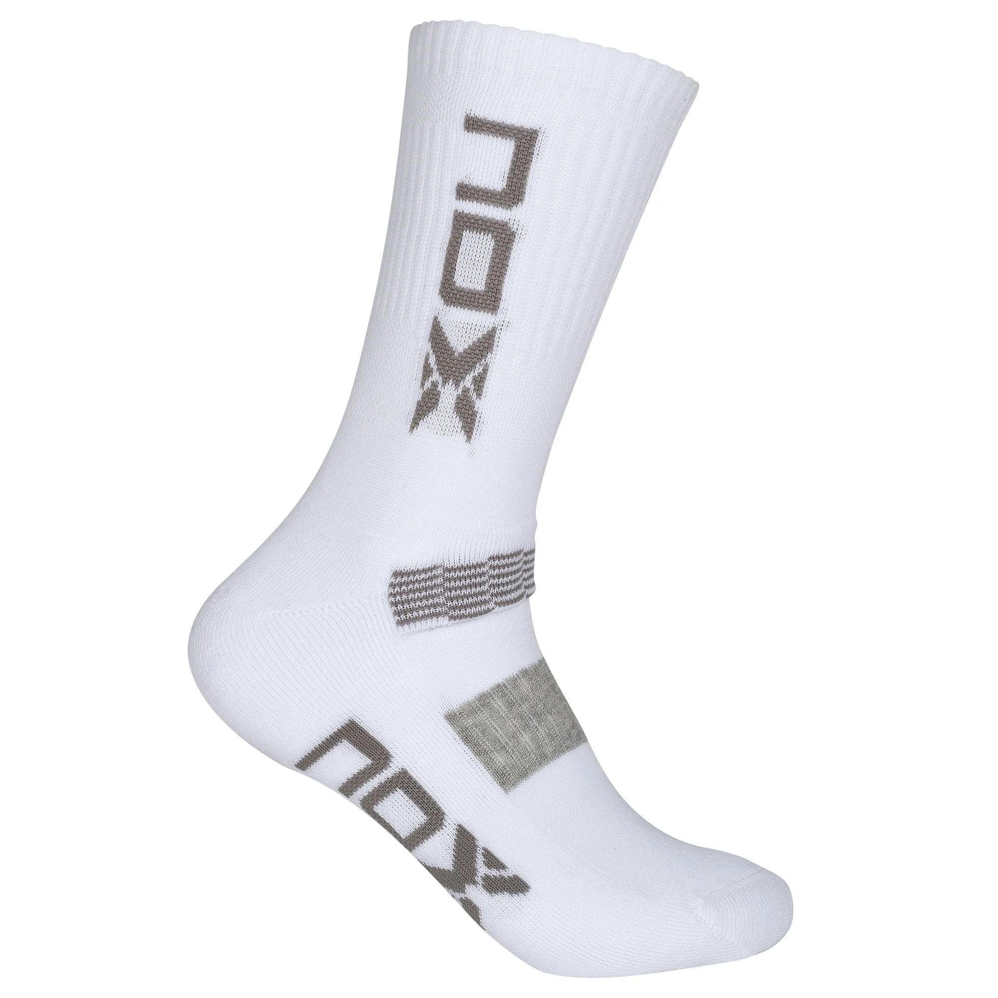 Pack of CREW performance socks white/gray