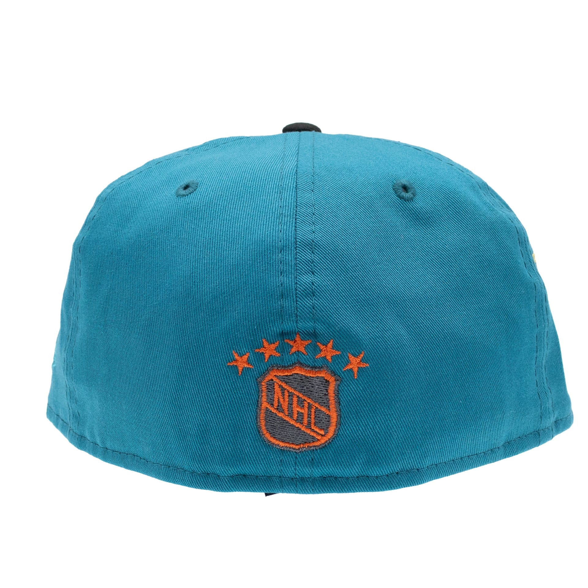 San Jose Sharks 5th Anniversary 59FIFTY Fitted NHL Cap Teal