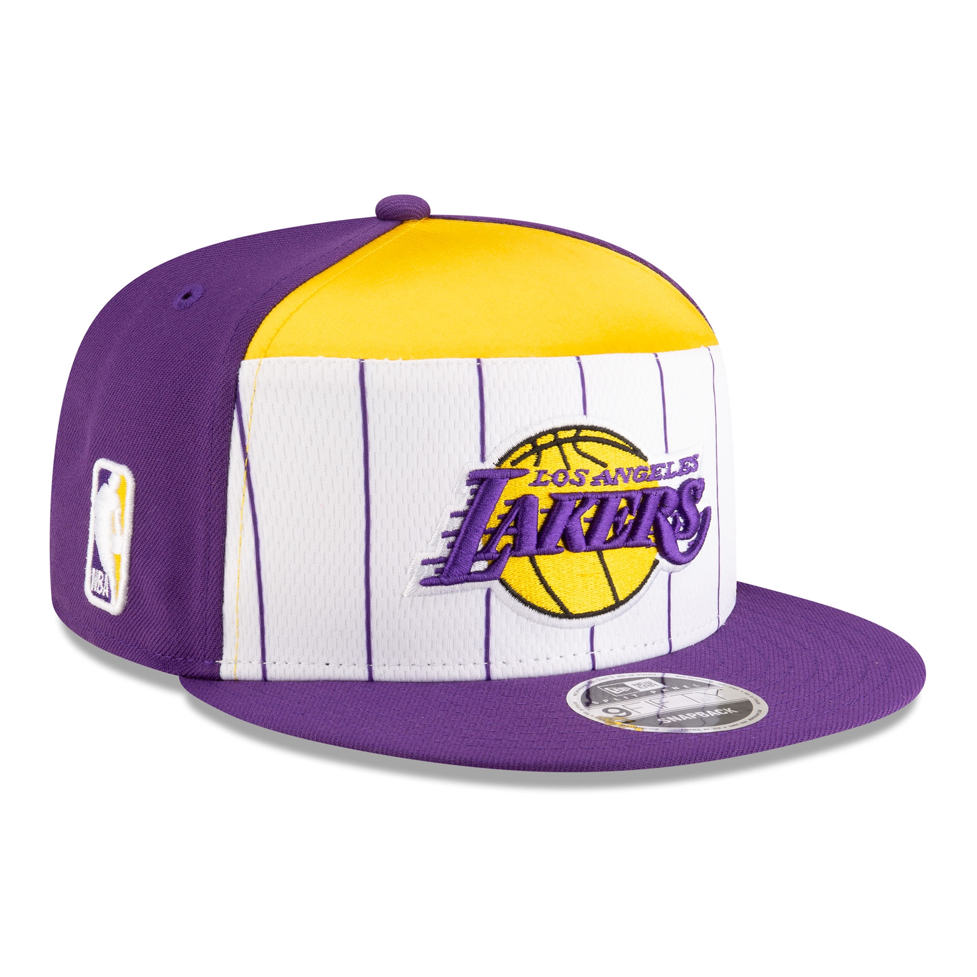 Los Angeles Lakers 2025-26 NBA Tip-Off 9FIFTY Split Panel Snapback Cap