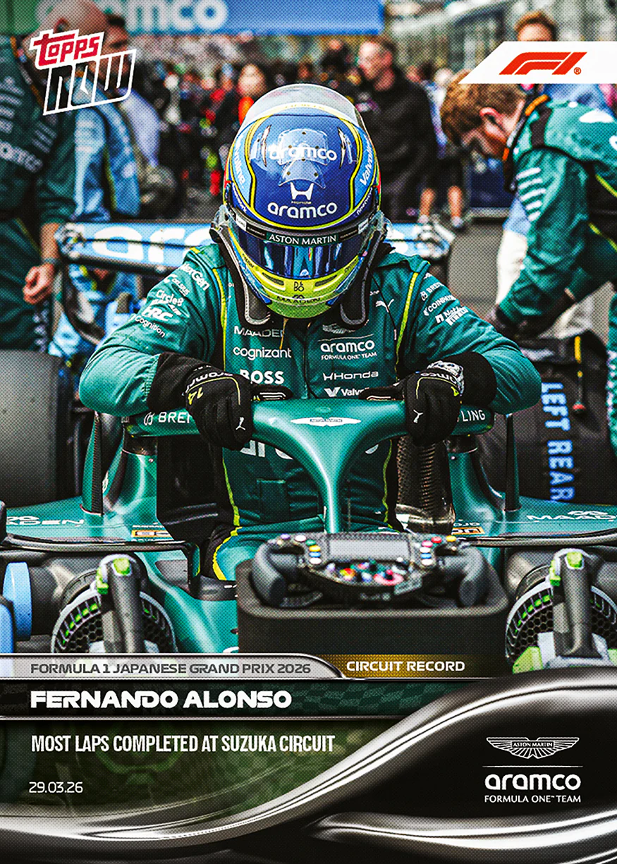 Fernando Alonso - 2026 Formula 1® Topps NOW® - Card 23