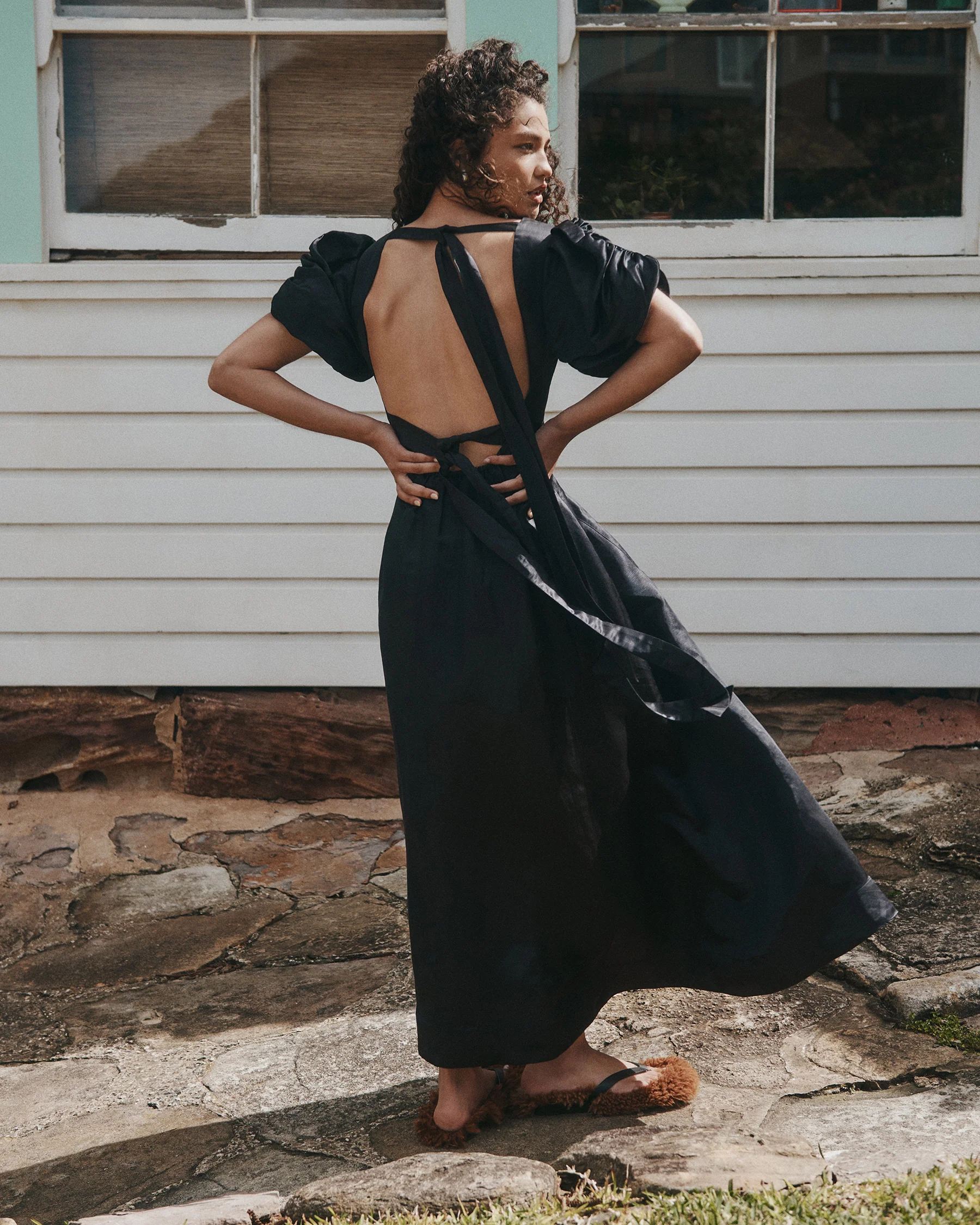 Selena Maxi Dress Black