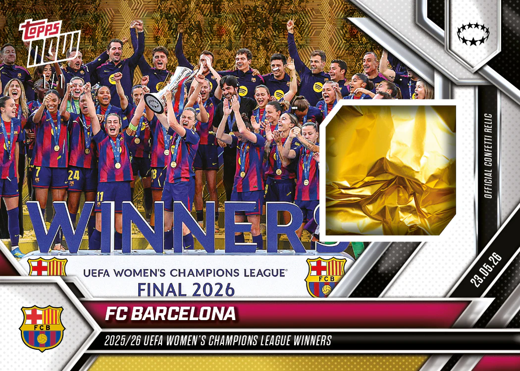 FC Barcelona - 2025-26 UWCL Topps NOW® - Card 30