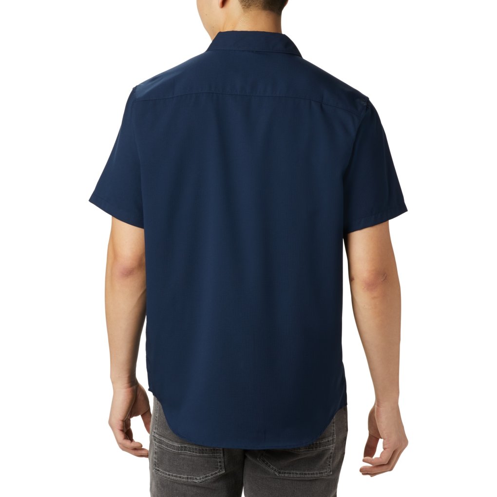 Columbia Utilizer II Solid Short Sleeve Shirt Men - Collegiate Navy