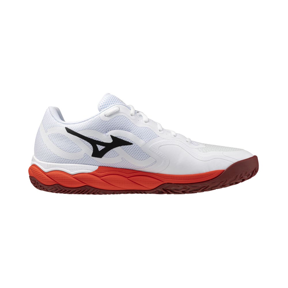 MIZUNO WAVE ENFORCE COURT CLAY WHITE/CORAL 61GC2435