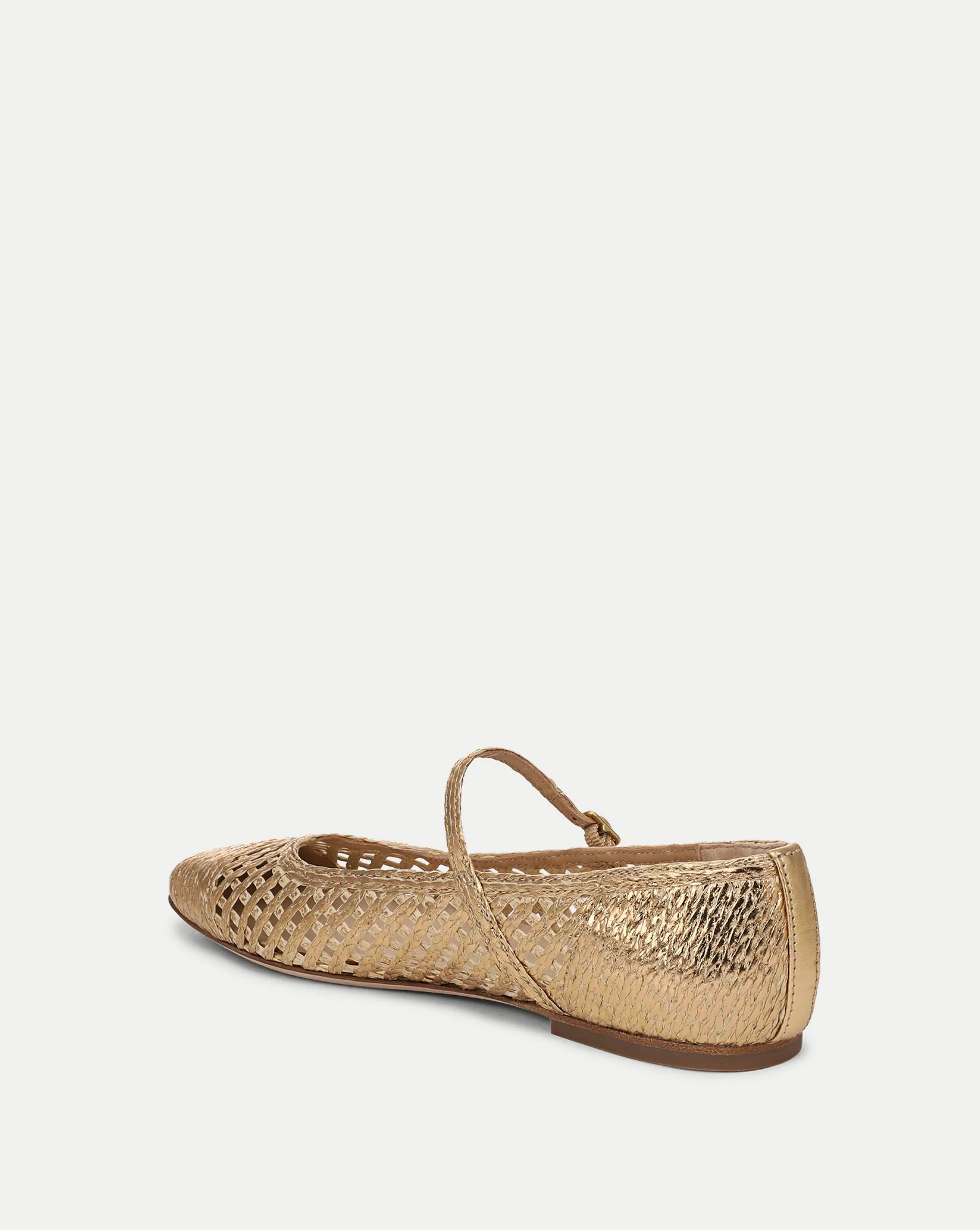 Ellie Raffia Flat