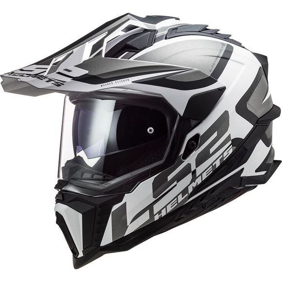 Casque intégral LS2 MX701 - EXPLORER HPFC - ALTER - Noir / BlancRef : LS0750