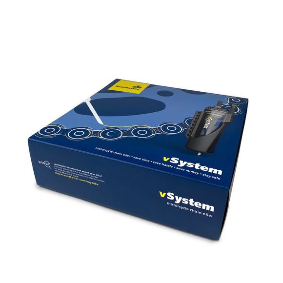 Scottoiler universal high-temperature electronic chain lubricant in redRef: SCT00022A / 1123107