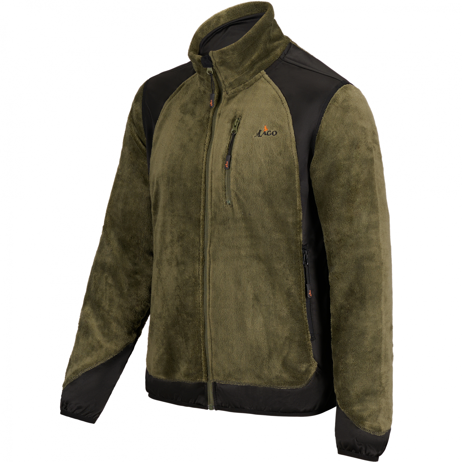 il Lago Prestige Fleece Jacket Men (Olive\/Black)