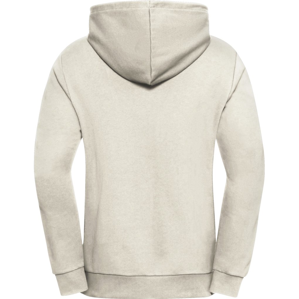 Jack Wolfskin Essential Hoodie Men - cotton white