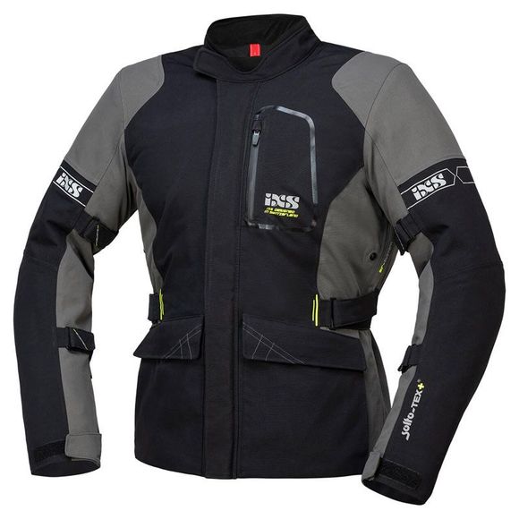 Motorcycle Jacket Ixs Tour Lamina-St-Plus-Black / GrayRef: IS0952