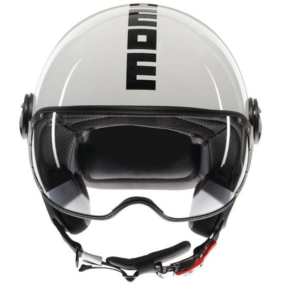 Casque jet Momo Design FGTR CLASSIC - Blanc / NoirRef : MM0164