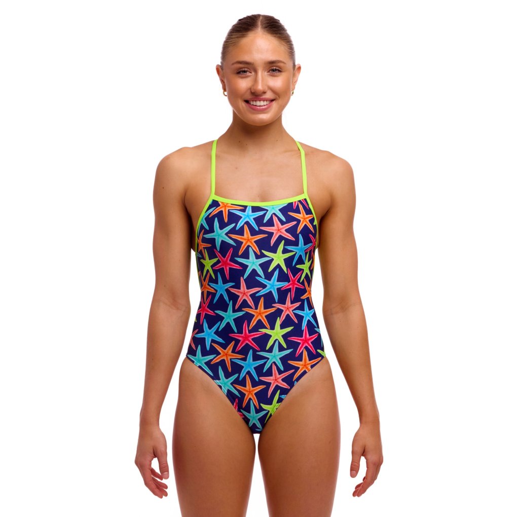 Funkita Strapped In Eco One Piece Swimsuit Women - Starry Night
