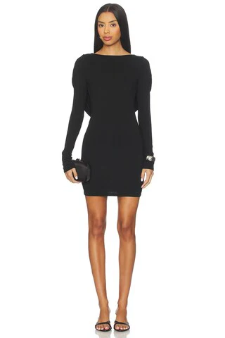 Evelyn Drape Back Dress