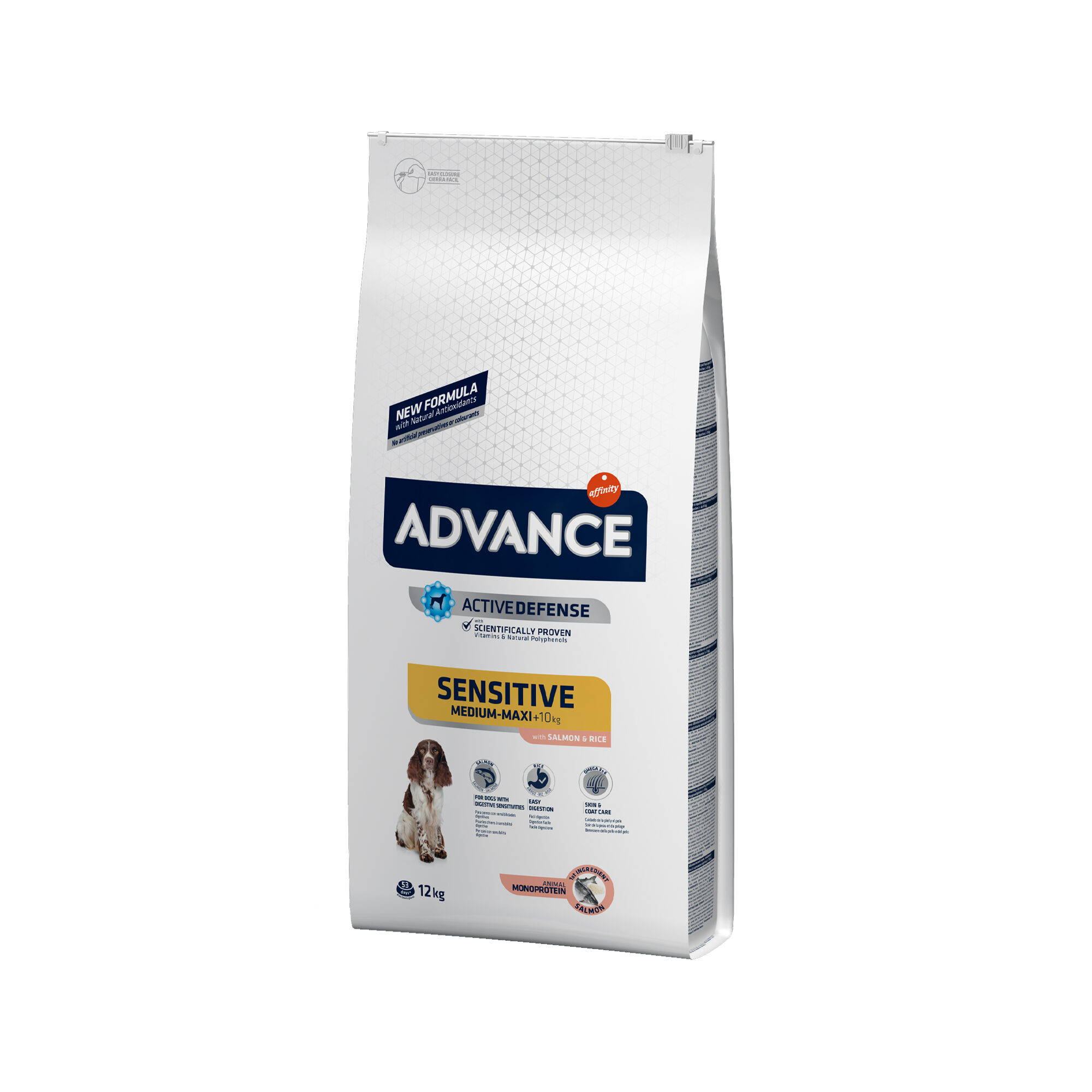 Affinity Advance Sensitive Medium/Maxi - Salmon and Rice - Dog - 12 kg
