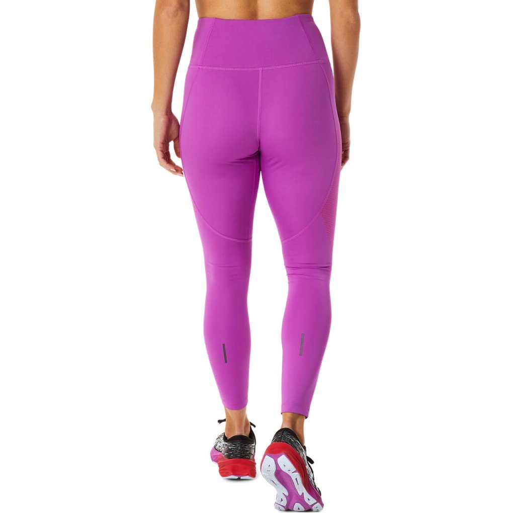 asics Road Balance Tights Women - orchid/red alert