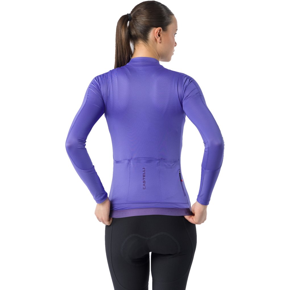 Castelli Espresso 2 Long Sleeve Jersey Women - ultraviolet 501